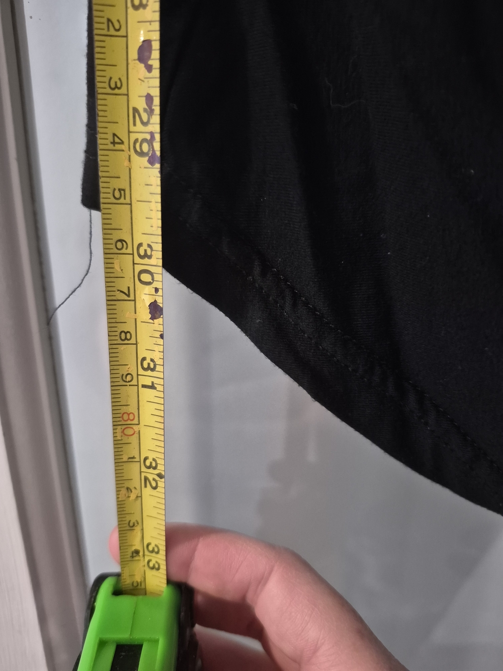 Shein One-Shoulder Black Ruched Button-Trim Dress Size S/M - Picture 5 of 5